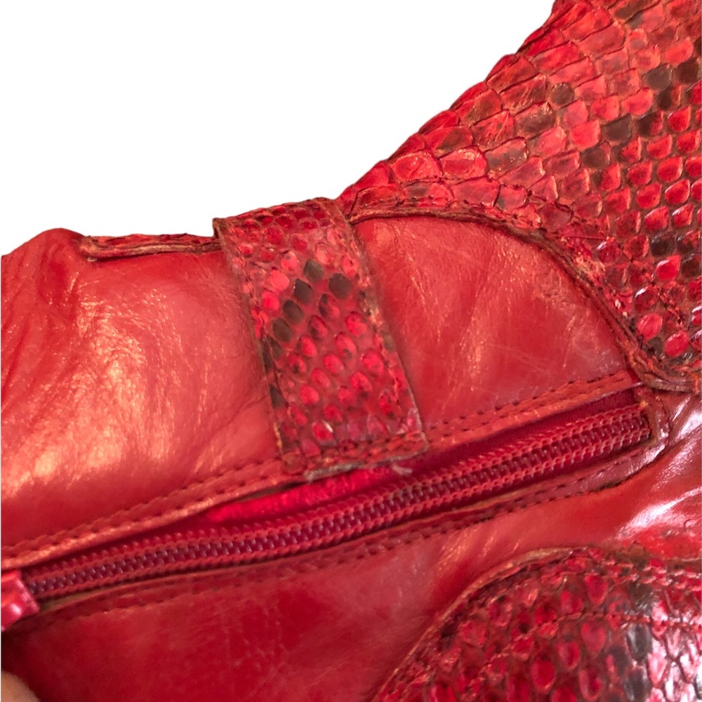Leather Python Western Styled Boots! - Picture 9 of 16